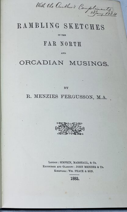 Rambling Sketches in the Far North; and Orcadian Musings - Image 2