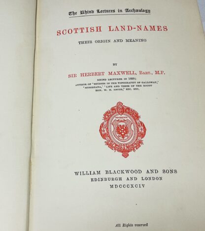 Scottish Land Names - Image 2