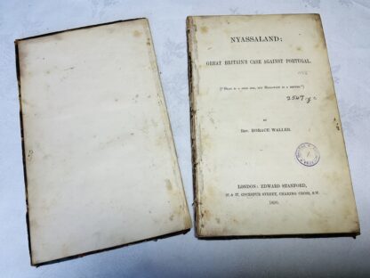 Nyassaland: Great Britain's Case Against Portugal