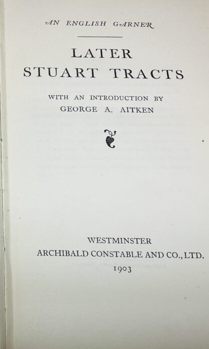 Later Stuart Tracts - Image 2