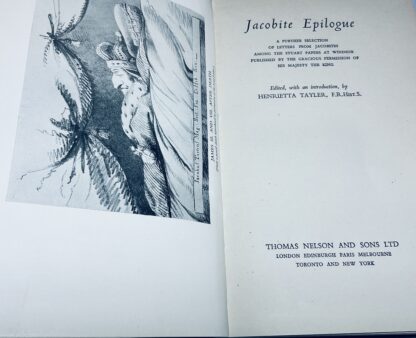 Jacobite Epilogue. A Further Selection of Letters from Jacobites among the Stuart Papers at Windsor - Image 2