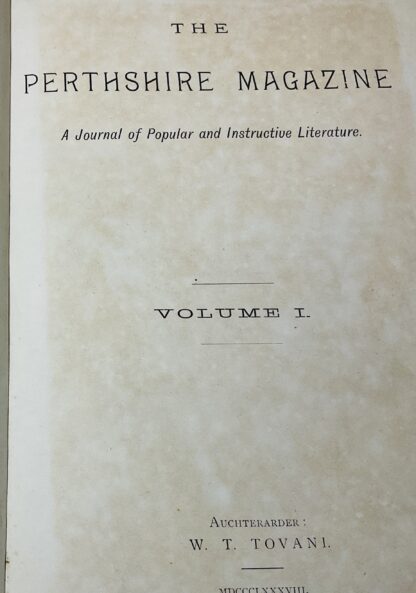 The Perthshire Magazine, Volume 1 - Image 2