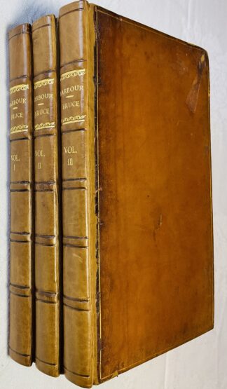 The Bruce: Or the History of Robert I King of Scotland Written in Scottish Verse [3 volume set]