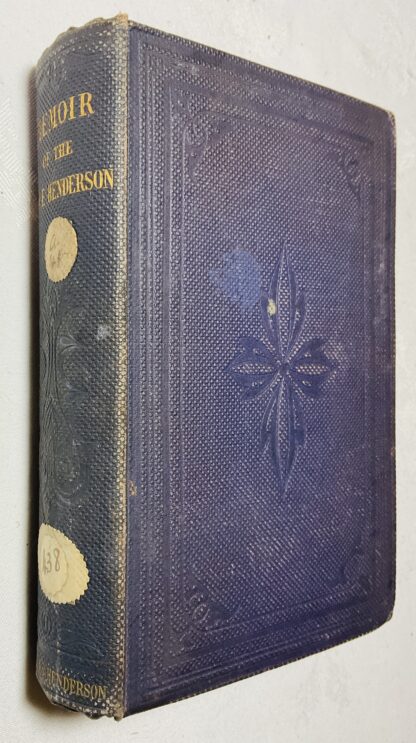 Memoir of the Rev. E. Henderson Including His Labours in Denmark, Iceland, Russia, Etc
