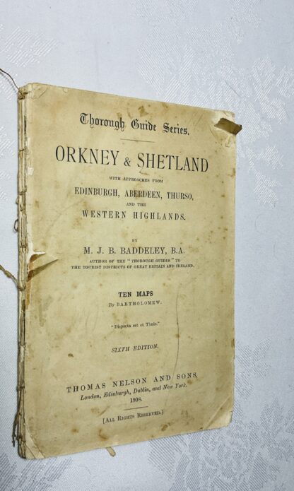 Thorough Guide Series: Orkney & Shetland with Approaches from Edinburgh, Aberdeen, Thurso, and the Western Highlands