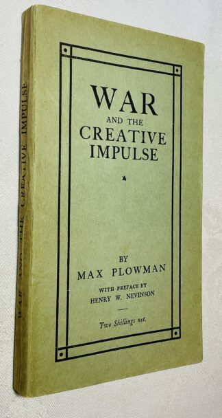 War and the Creative Impulse