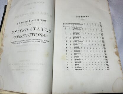 The Constitutions of the Several States of the Union and United States, including the Declaration of Independence and Articles of Confederation - Image 4