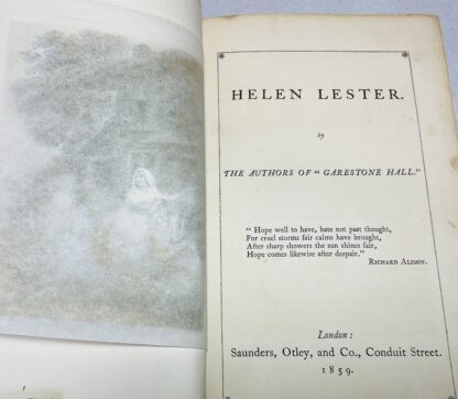 Helen Lester, by the authors of  Garestone Hall - Image 3