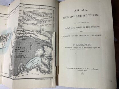 Askja, Iceland's Largest Volcano: With a Description of the Great Lava Desert in the Interior, and a Chapter of the Genesis of the Island - Image 4