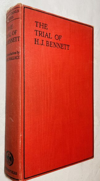The Trial of H.J.Bennett (The Yarmouth Beach Murder)  [Famous Trials Series]