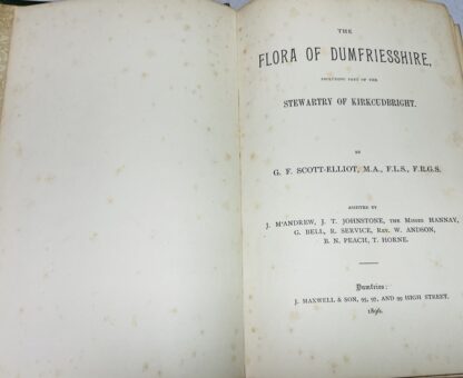 The Flora of Dumfriesshire, Including Part of the Stewartry of Kirkcudbright - Image 3