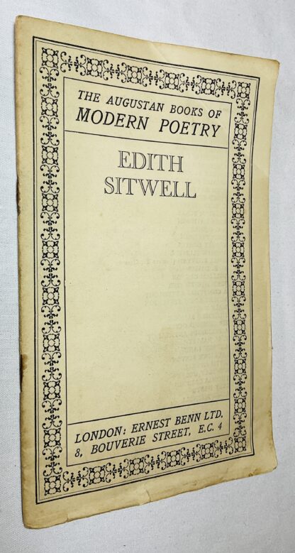 The Augustan Books of Modern Poetry: Edith Sitwell