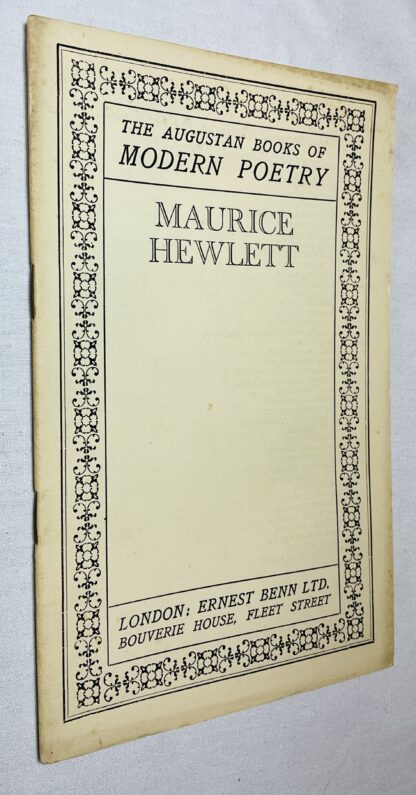 The Augustan Books of Modern Poetry: Maurice Hewlett