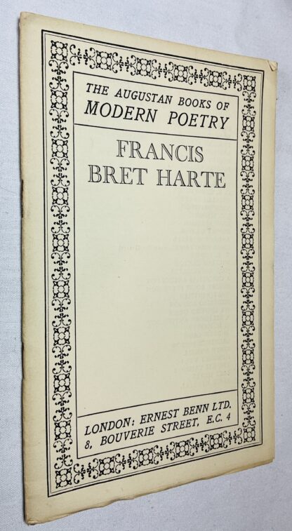 The Augustan Books of Modern Poetry:  Francis Bret Harte