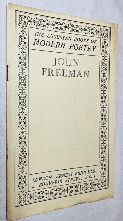 The Augustan Books of Modern Poetry:  John Freeman