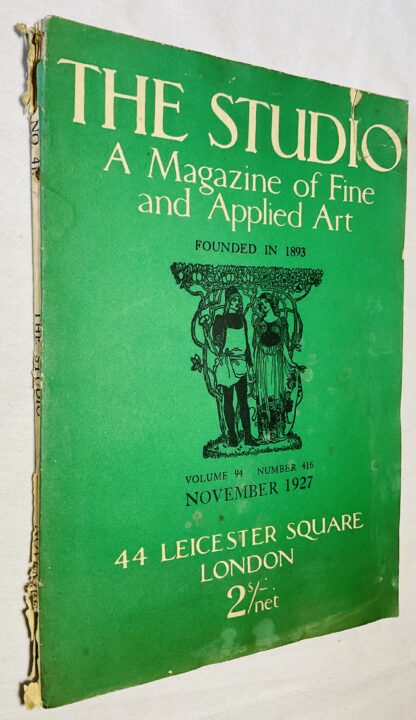 The Studio, Vol. 94 No. 416: November 1927