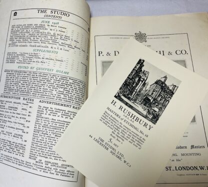 The Studio, Vol. 95 No. 423: June 1928 - Image 3