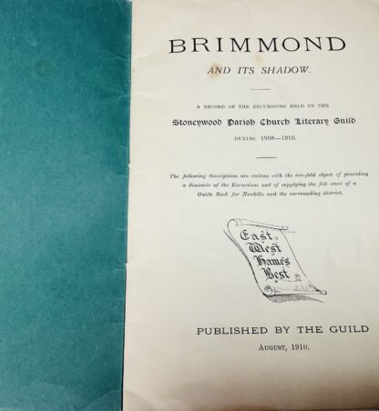 Brimmond and Its Shadow: a Record of the Excursions Held by the Stoneywood Parish Church Literary Guild During 1908-1910 - Image 2