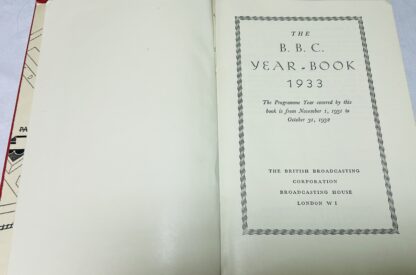 The B.B.C. Year-Book 1933 - Image 3