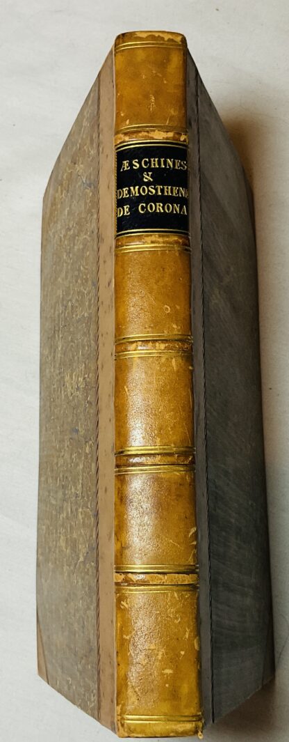 Aeschines: Oratio in Ctesiphontem. Demosthenes: Super Corona - Image 2