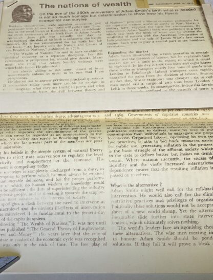 Burke and Adam Smith: Being a Lecture Delivered at the Queen's University at Belfast, April 27, 1956 - Image 2