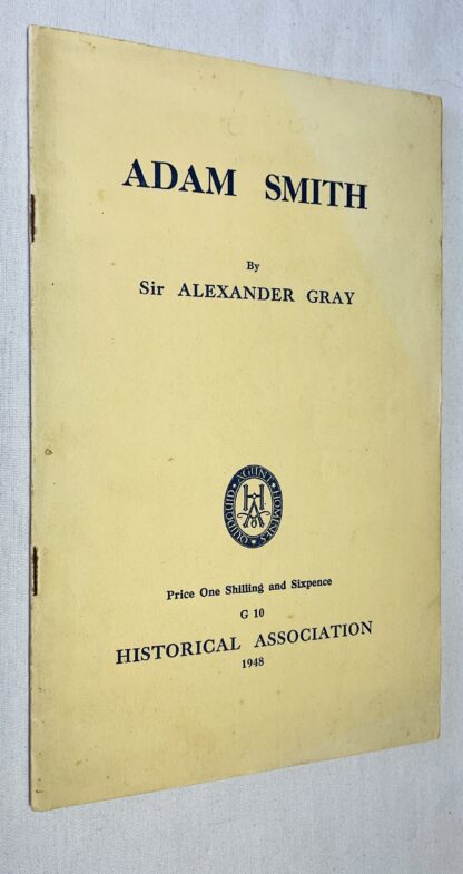 Adam Smith [Historical Association series G10]