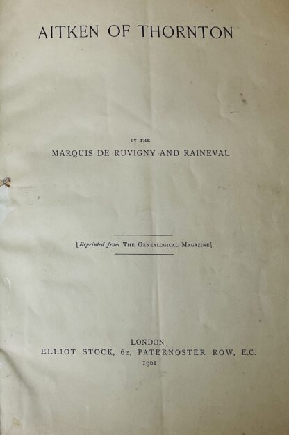 Aitken of Thornton