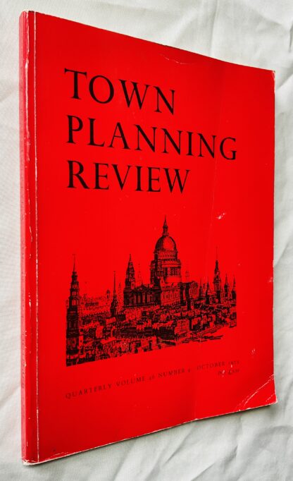 TOWN PLANNING REVIEW: Volume  46, Number 4 [European Architectural Heritage Year Special Issue]