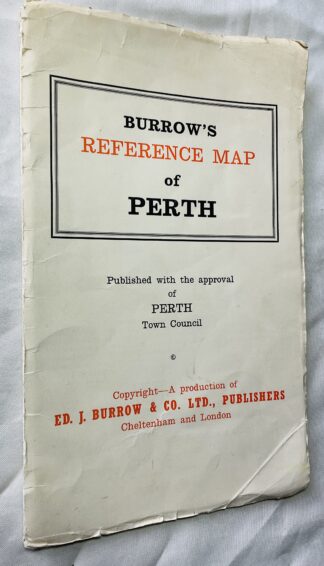 Burrow's Reference Map of Perth