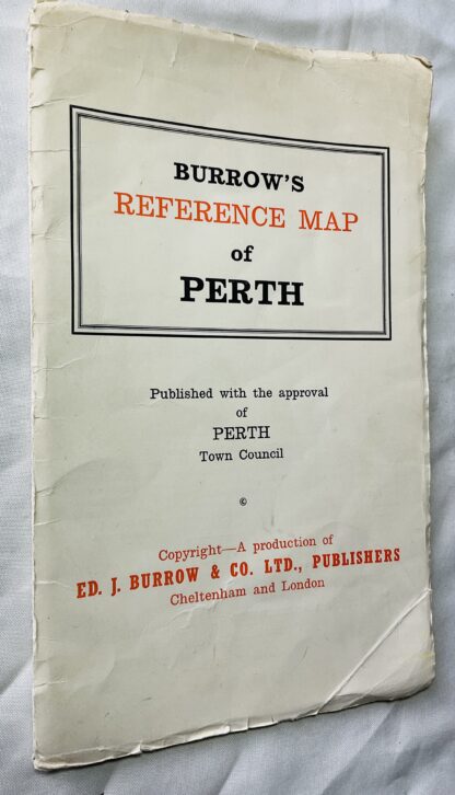 Burrow's Reference Map of Perth