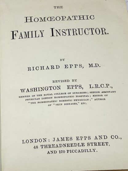 The Homoeopathic Family Instructor - Image 2