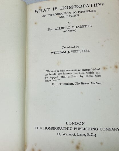What is Homoeopathy? An introduction to Physicians and Laymen - Image 2