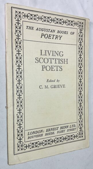 The Augustan Books of Poetry: Living Scottish Poets
