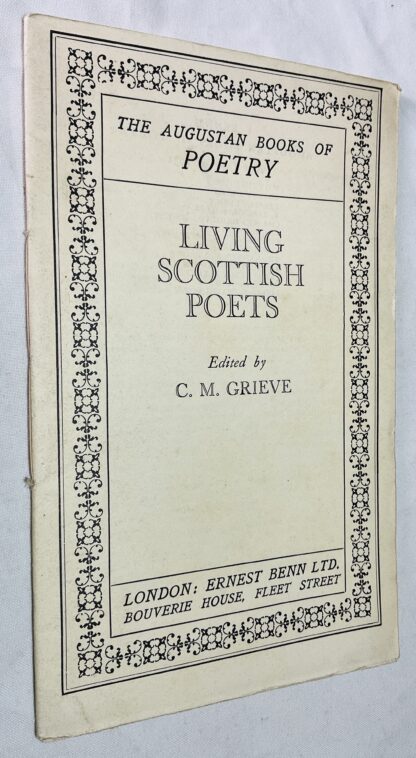The Augustan Books of Poetry: Living Scottish Poets