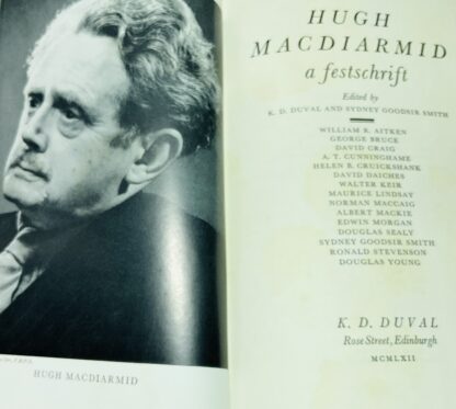 Hugh MacDiarmid: A Festschrift - Image 2