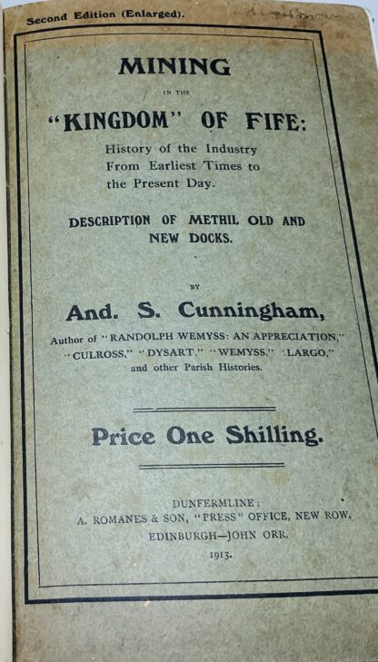 Mining in the "Kingdom" of Fife : History of the Industry from Earliest Times to the Present Day;  Description of Methil Old and New Docks - Image 2