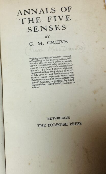 Annals of the Five Senses - Image 3