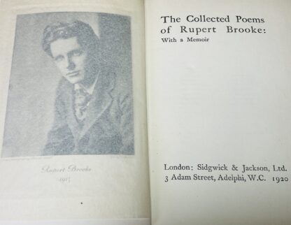 The Collected Poems of Rupert Brooke: With a Memoir - Image 3