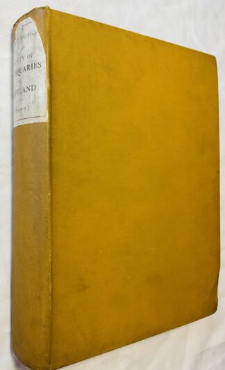 Proceedings of the Society of Antiquaries of Scotland. Session MDCCCXCVI -X CVII. Vol. XXXI