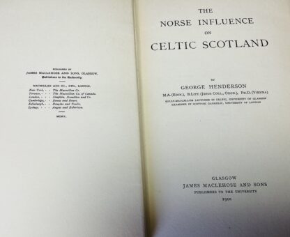 The Norse Influence on Celtic Scotland - Image 2