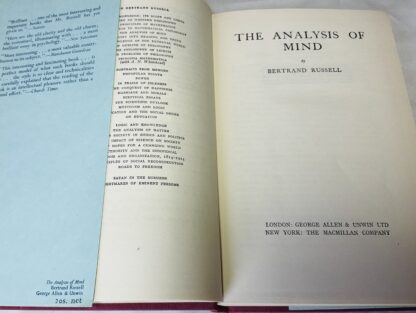 The Analysis of Mind - Image 2