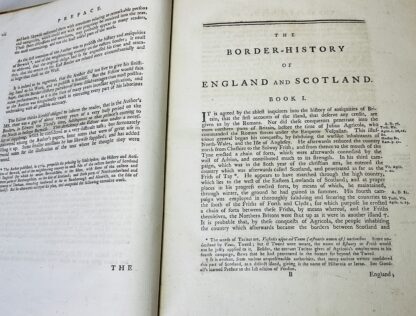 The Border-History of England and Scotland, Deduced from the Earliest Times to the Union of the Two Crowns : comprehending a particular detail of the transactions of the two nations with one another / by the late Rev. George Ridpath of Stitchill;revised and published by the author's brother, the Rev. Philip Ridpath, of Hutton - Image 2