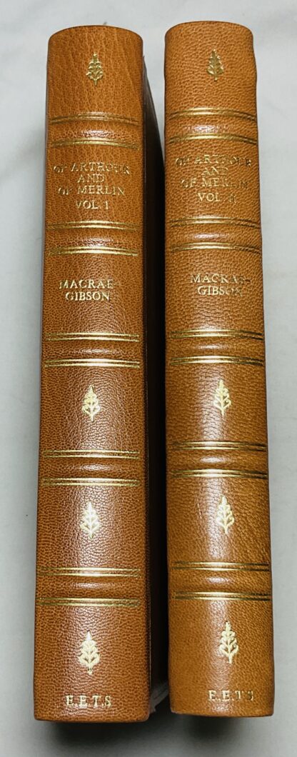 Of Arthour And Of Merlin: [Set of two volumes] Volume I - Text; Volume II - Introduction, Notes, Glossary