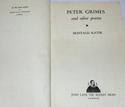 Peter Grimes and Other Poems - Image 2