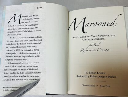 Marooned : The Strange but True Adventures of Alexander Selkirk, the Real Robinson Crusoe - Image 2