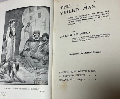 The Veiled Man: Being an Account of the Risks and Adventures of Sidi Ahamadou, Sheikh of the Azjar Marauders of the Great Sahara - Image 3