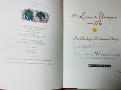 The Lion, the Unicorn and Me [Signed limited edition] - Image 4