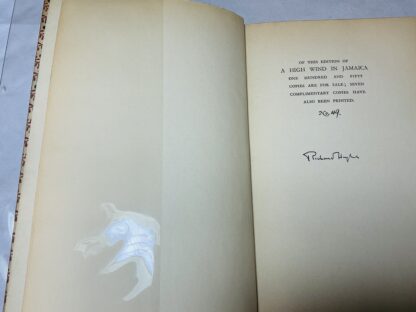A High Wind in Jamaica [Signed Limited First Edition] - Image 2