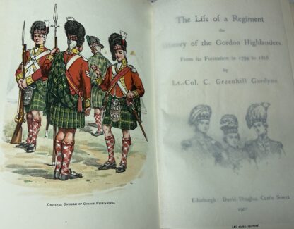 Life of a Regiment: History of the Gordon Highlanders. Vol. I From its Formation in 1794 to 1816 - Image 3