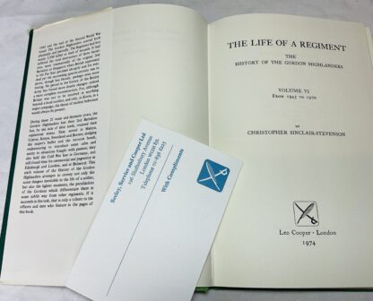 The Life of a Regiment: The History of the Gordon Highlanders, Volume VI - 1945-1970 - Image 2